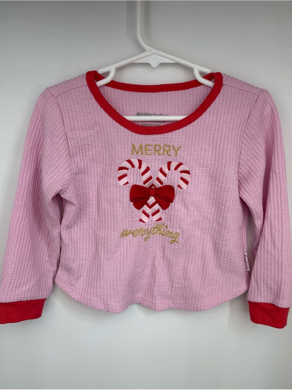 American Girl Bitty Baby Merry Everything Top
